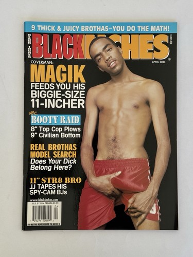 Black inches magazine april - black, magazine,