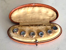 Antique Boxed Set of Gilt