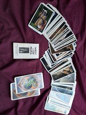 Original Vintage Tarot Of The Cat People Cards 1985 No Box Karen Kuykendall O66