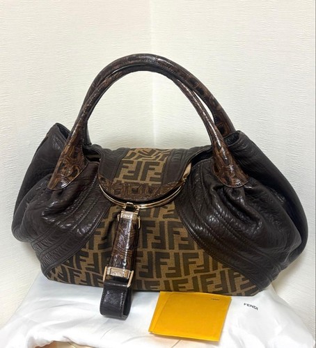 Fendi spy bag zucca - bag, canvas