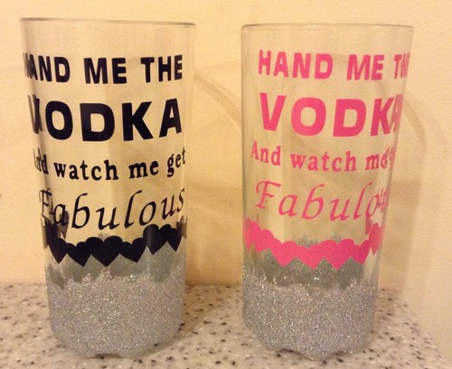 New hand the vodka pink - me, &