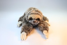 Uni-Toys Realistic Sloth Soft Toy 15” Plush Germany Stuffed Animal