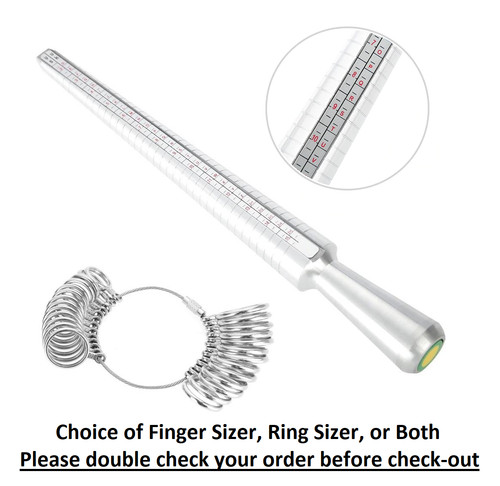 Strong metal ring sizer - uk,