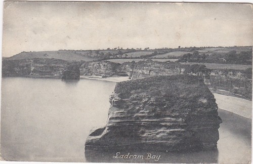 Ladram bay budleigh - bay,, nr