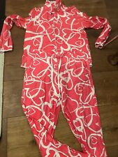 Cyberjammies Pyjama Set Size 8 - Full Length. Red And White