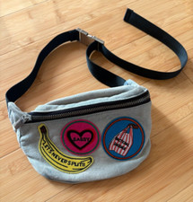 TOPSHOP Washed Denim Fanny