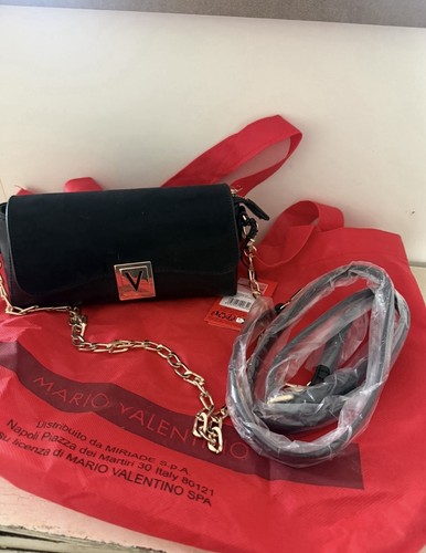 Mario valentino black - black, faux