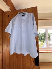 Men's Light Blue 3XL Lincoln Shirt Short Sleeves New
