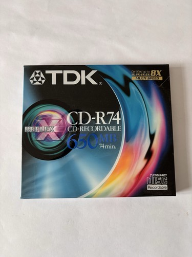 Tdk reflex r74 - tdk, cd-r74