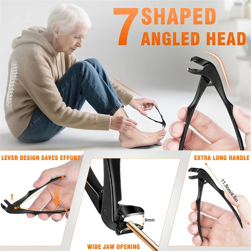 Toe nail clippers for - nail, thick