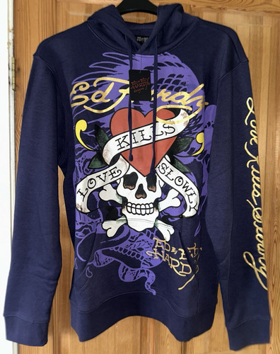 Hardy men blue graphic - ed,