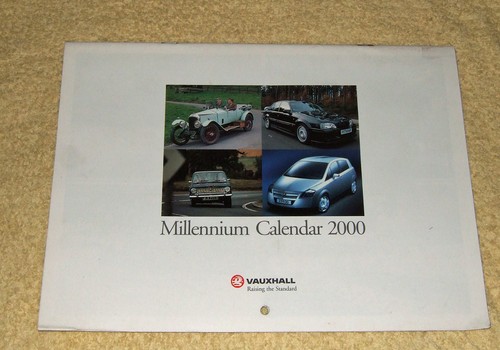 Vauxhall millennium calendar - vauxhall,