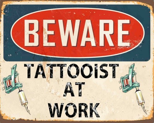 Beware tattooist work - beware, at
