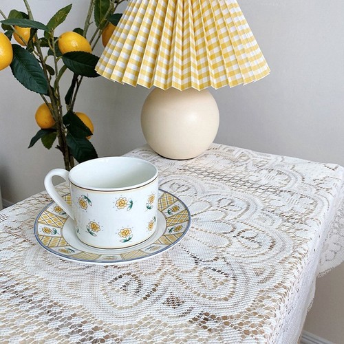 Lace embroidery tablecloth - lace,