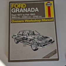 , FORD GRANADA '77-'85,  HAYNES  MANUAL (CLASSIC/RETRO CAR REPAIR)