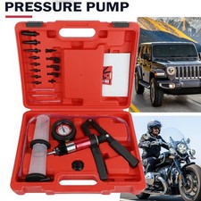 Hand held vacuum pump - hand, brake