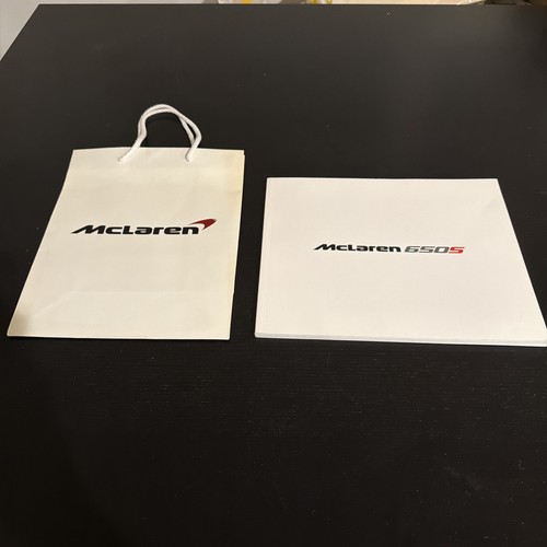 Rare mclaren 650s brochure and - mclaren,