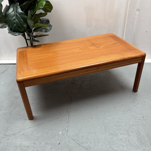 1970 danish teak wood coffee - danish,