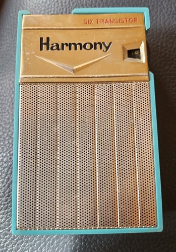 Harmony transistor radio - harmony,