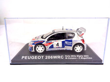 IXO Deagostini 1/43 Scale Rally Car Peugeot 206 WRC Rally Mille Miglia 2003