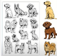 Clear Stamps Dogs Dog Animals