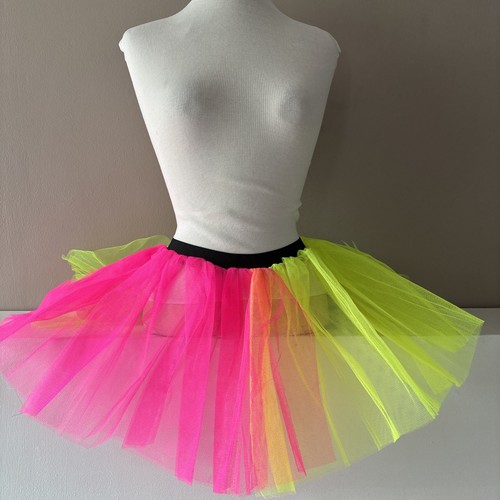 Neon multi coloured tutu - neon,