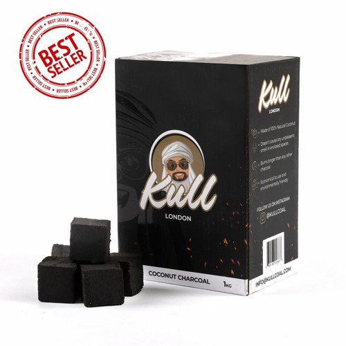 Kull shisha coal 1kg 25mm - coal,