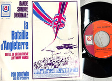 RON GOODWIN and his orchestra BATTLE OF BRITAIN THEME (RARE FRENCH PRESS) 7"