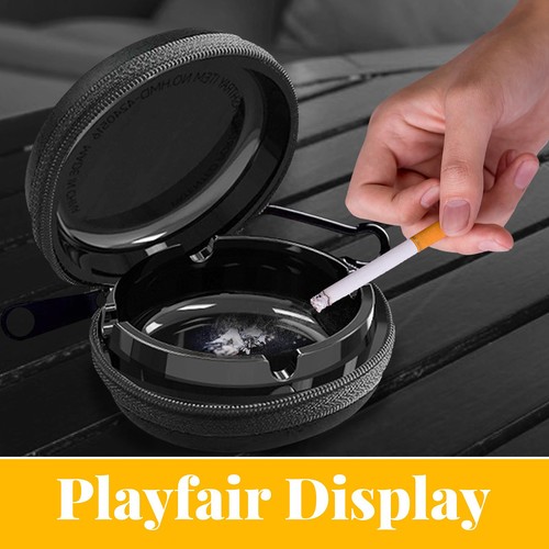 Pocket ashtray portable - ashtray,