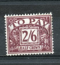 GB 1955 2/6 postage due wmk St Edw Crn SG D54 v.f.u., cat £8+