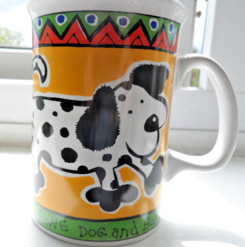 Retro rayware dog - rayware, bone