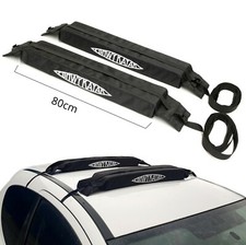 Conwy Kayak Roof Pads Rack Universal Canoe SUP Surfboard Soft Foam Bars Car 80cm