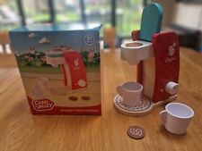 Chad Valley Wooden Coffee Machine Kitchen Appliance Role Play 
