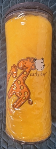 Early days yellow giraffe - early,