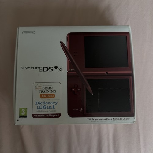Nintendo dsi wine red - dsi, xl