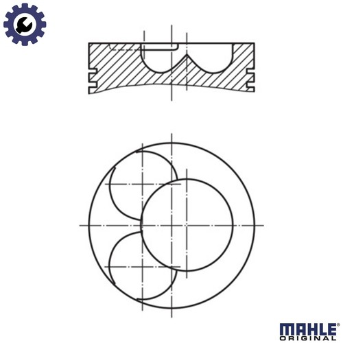 Piston 028 std - 028, 06