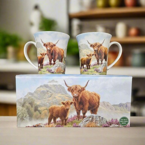 Highland cow fine - cow, china