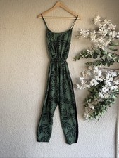 Primark Green & Black Leaf
