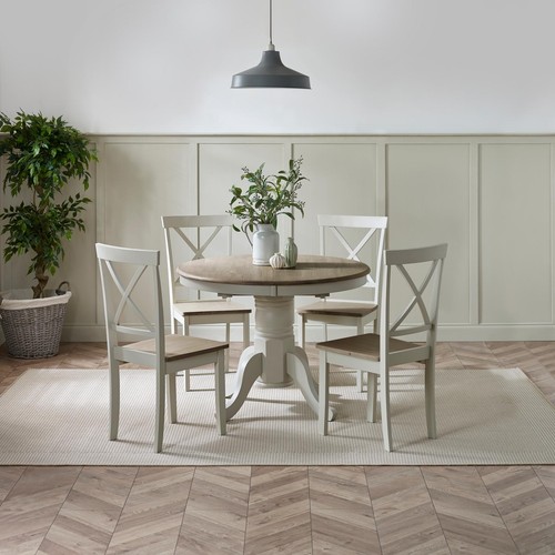 Padstow wooden extending round - wooden,