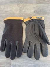 Hestra Deerskin Wool Tricot Gloves, Brown, Size 9 (229 CMS), Brand New With Tags