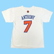 Adidas NBA Basketball T-Shirt New York Mens  Tee UNISEX M Anthony 7 