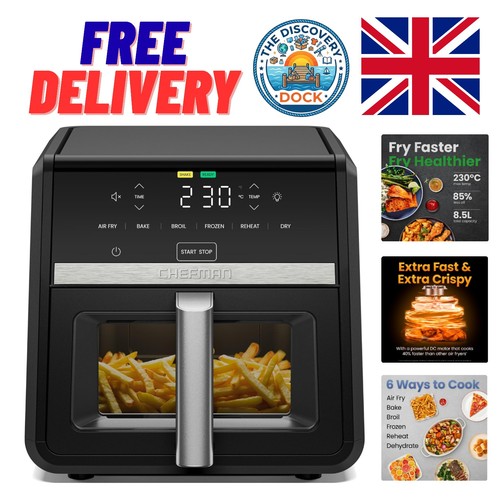 Turbofry 5l black - 6-in-1,