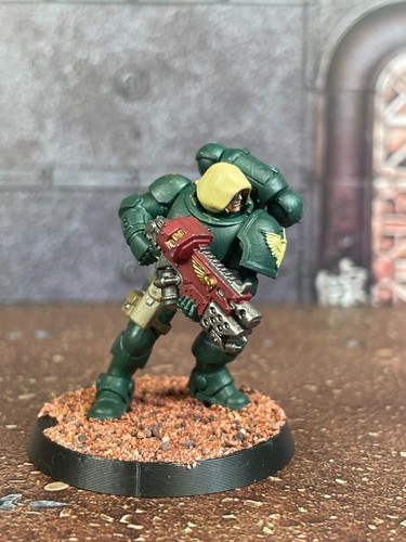 Dark angels intercessor hooded - dark,