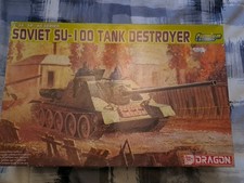 Dragon Model 6359 Soviet SU-100 Tank Destroyer 1/35 Scale Model Kit
