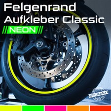 Neon Wheel Rim Stickers 6mm