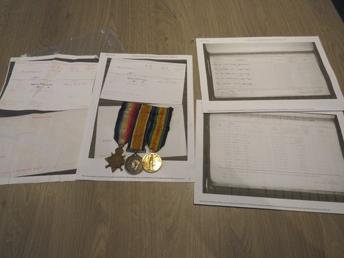 Ww1 medal trio - trio, to
