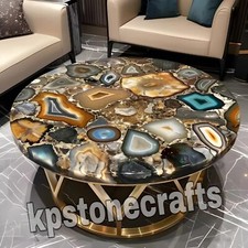 Wild Agate Coffee Table, Geode