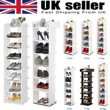 8 Tier Wooden Shoe Rack Tall