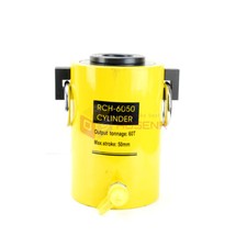 Industrial Hollow Hole Hydraulic Cylinder Jack Plunger Ram 60 Tons 50MM