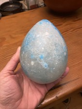 Vintage Blue Stone Egg 1300g